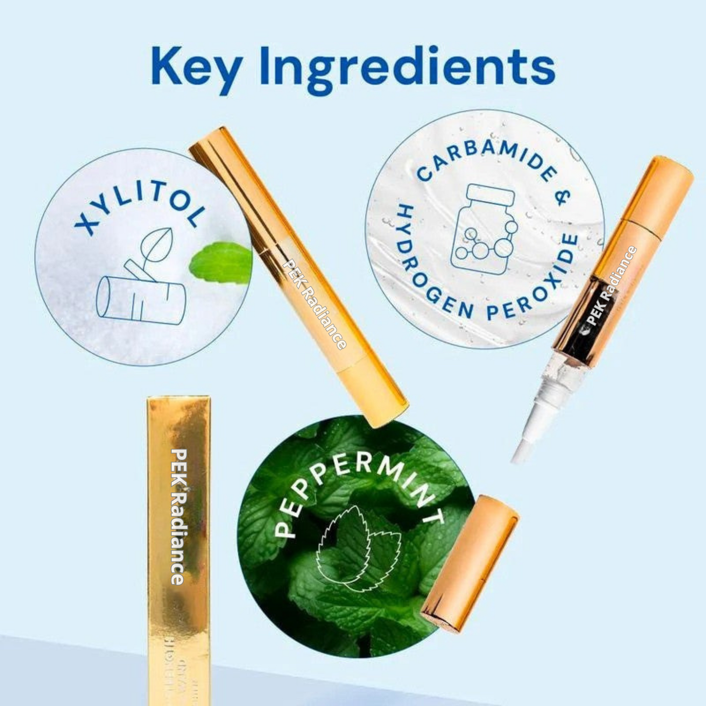 Pek Teeth Whitening Gold Serum Pen